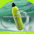 Plastic water bottle easy drinkware sports plastic hot water bottle